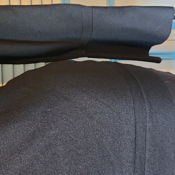 INC International Concepts Black Grommet Neck Top - Picture 8 of 12